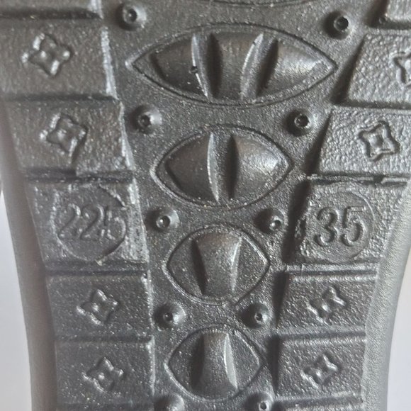 Action Black with Red Trim Casual Cushioned Loafer Shoes - Picture 9 of 9